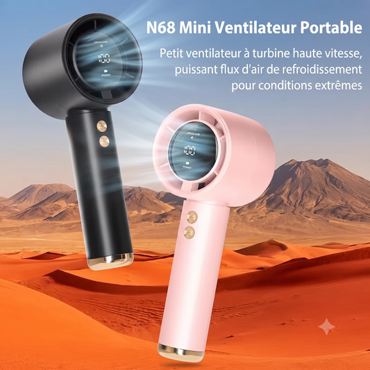 ARIGATO™ Mini Ventilateur Portable USB | Silencieux & Rechargeable