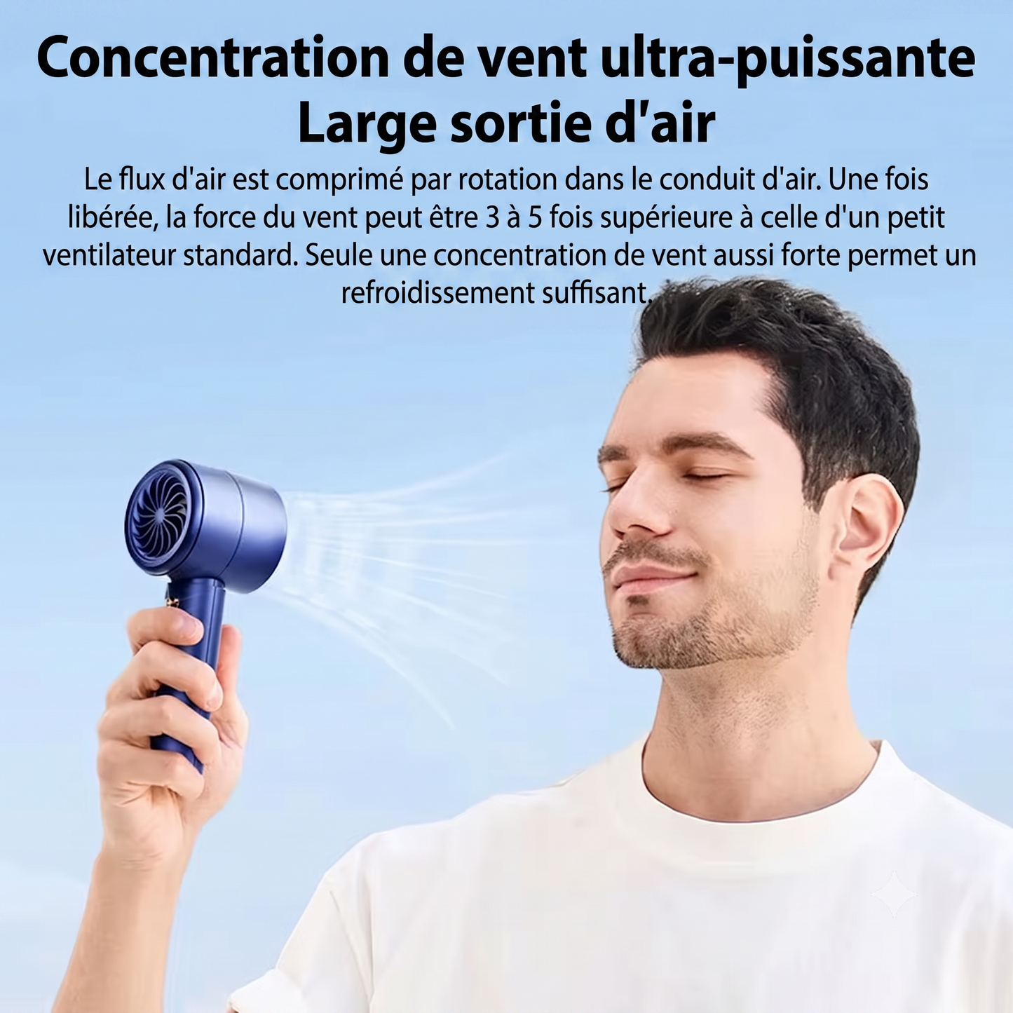 ARIGATO™ Mini Ventilateur Portable USB | Silencieux & Rechargeable
