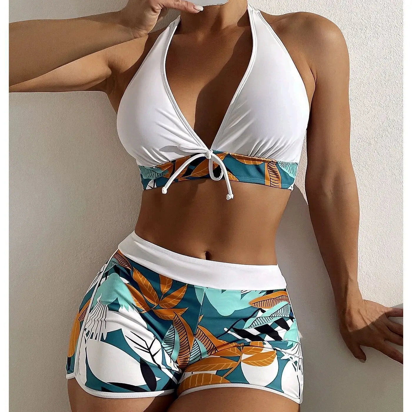 SIRENA™ Bikini Halter Taille Haute | Maillot de Bain Femme Été 2026
