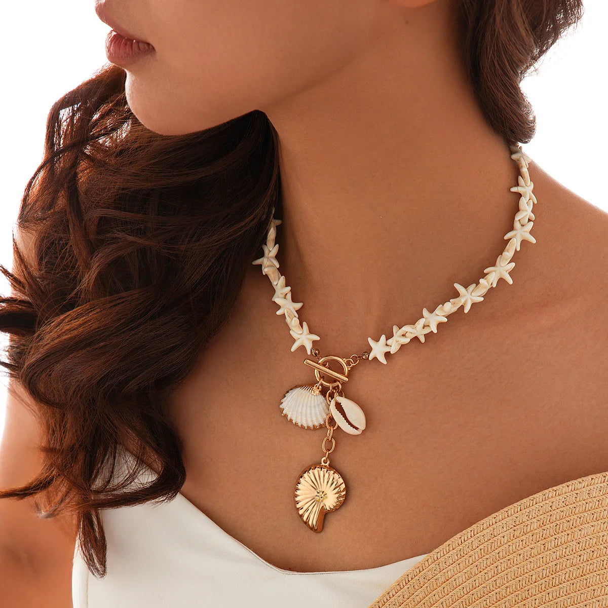 ARIGATO™ Collier Étoile de Mer | Bijou Bohème Océan