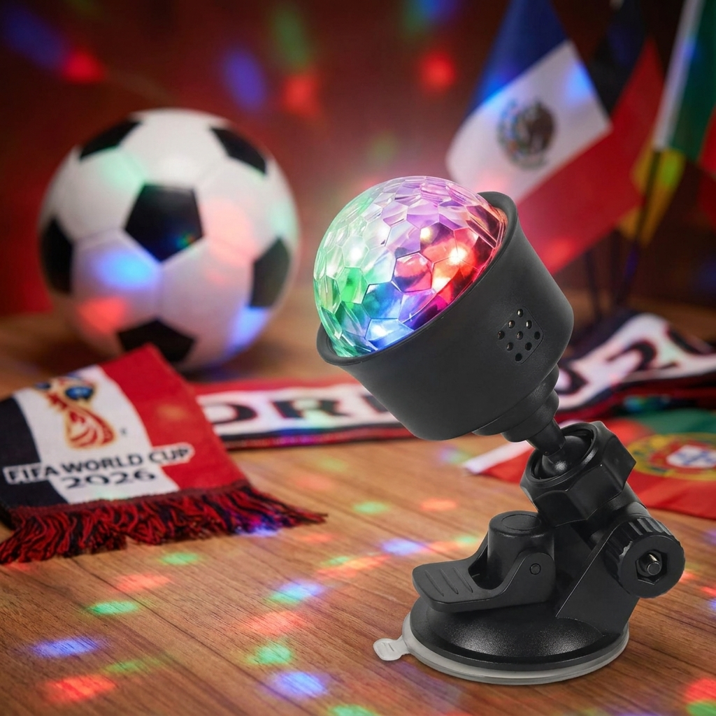 FANZONE™  Lampe Disco LED Ambiance Match | Coupe du Monde 2026